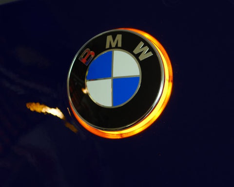 LED Logo lighting signals for BMW Roundel Emblems Bright2Wheels